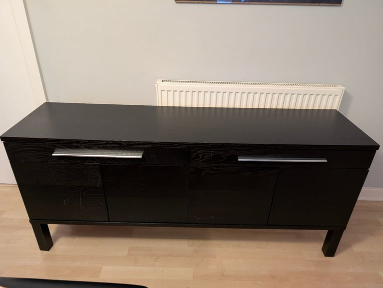 image for IKEA sideboard cabinet drawers in brown-black