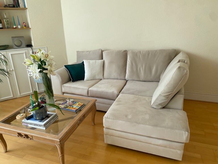 New Beige Corner Sofa