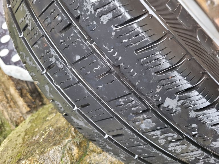 4x modern Merc sprinter 5stud MAN TGE 5 stud Vw crafter wheels and tyres size 205 75 16c