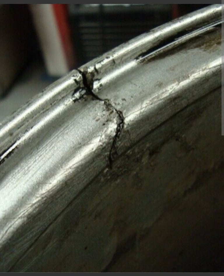 Alloy wheel crack repair Bristol Bath Radstock Area 