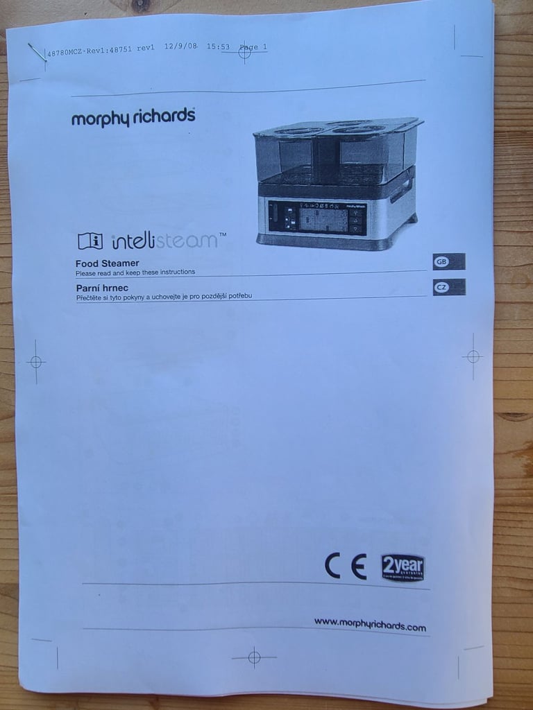 image for Morphy Richards Food Steamer