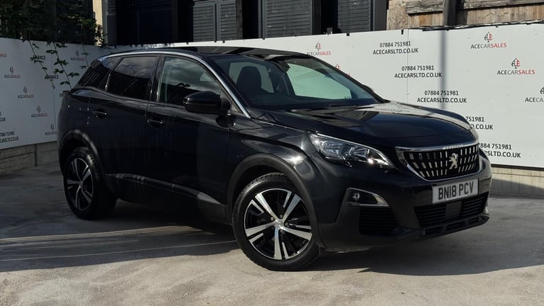 2018 Peugeot 3008 1.2 PureTech Active Euro 6 (s/s) 5dr HATCHBACK Petrol Manual