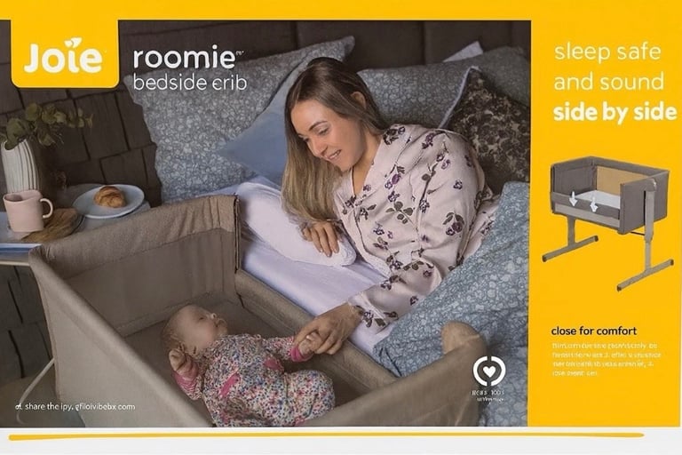 Joie bedside Crib brand new (boxed) 