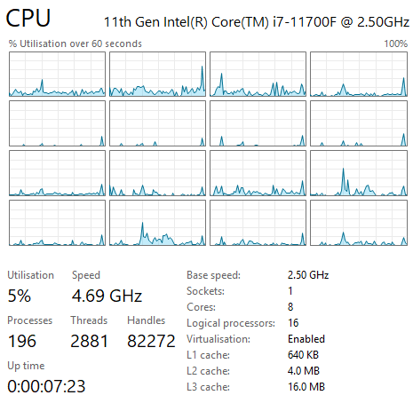 GAMING PC BARGAIN i7 11700F RTX 3070 STORAGE 1.5TB RAM16GB COMPUTER WORKSTATION SERVER DESKTOP WIN11