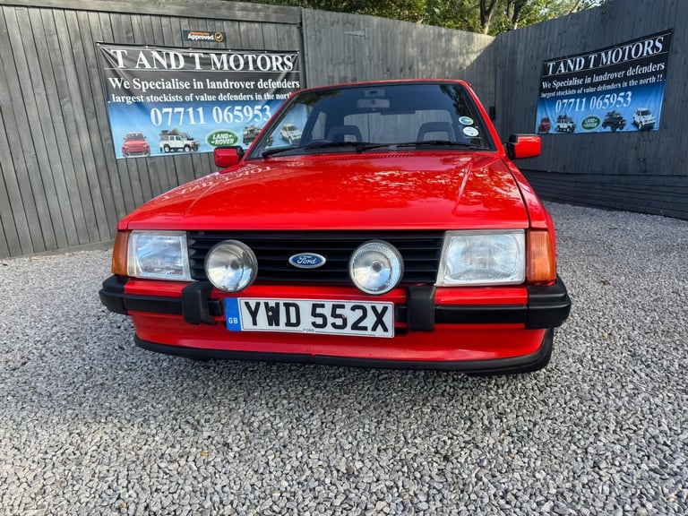  Ford Escort 1.6 XR3 3dr Petrol Manual