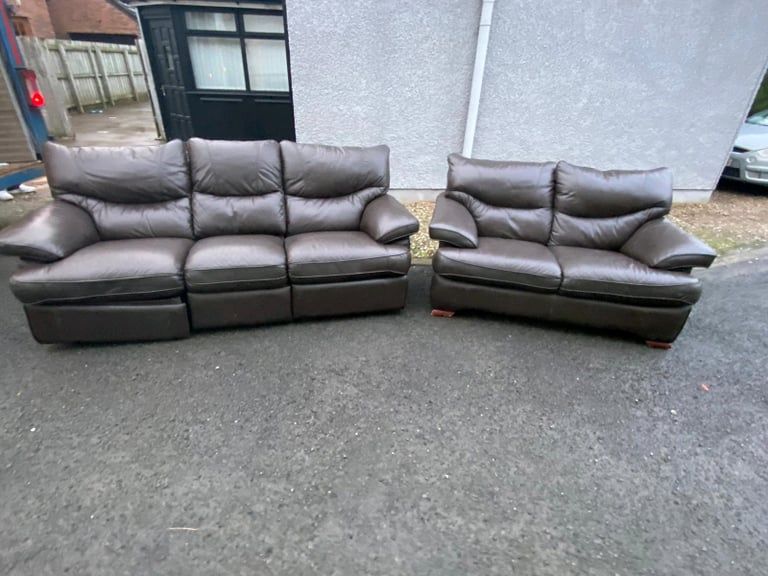 3 Seater Leather Sofa For In