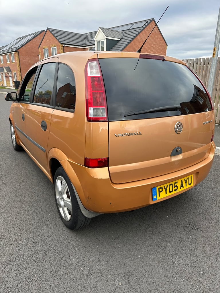 2005 Vauxhall Meriva 1.6 Petrol 7 Months Mot Full Service Good Condition Car