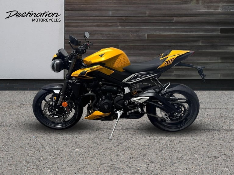 2025 Triumph Street Triple 765 RS PREMIUM COLOUR Petrol yellow 6 Speed