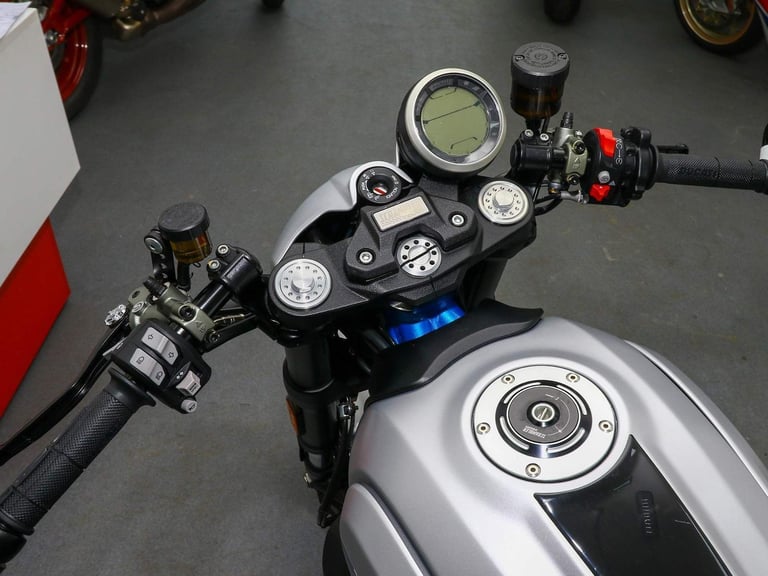 2019, '19 Ducati Scrambler Café Racer. ONLY 2,629 MILES. Termignoni Pipe. £7,495