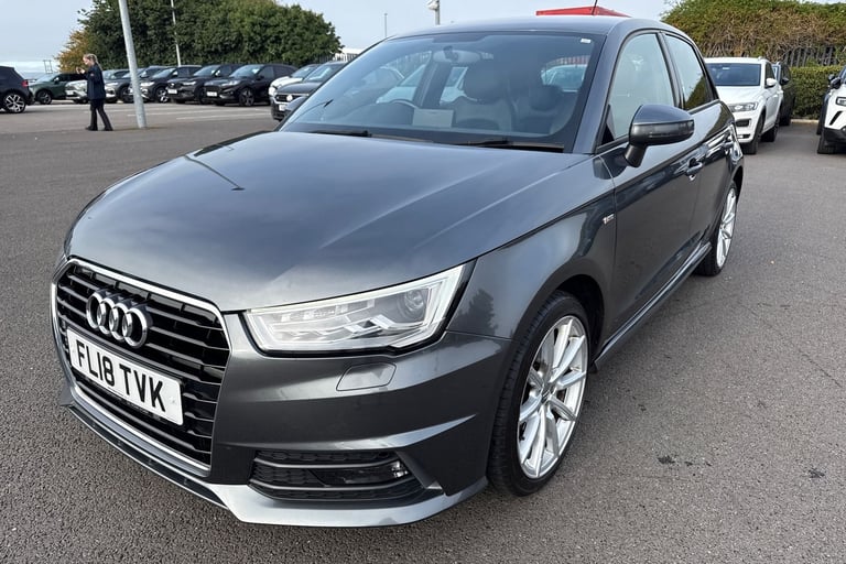 2018 Audi A1 1.4 TFSI S line Sportback Euro 6 (s/s) 5dr (Nav) Hatchback PETROL Manual
