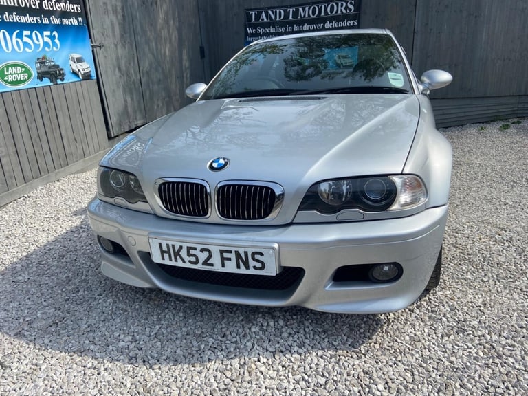 2002 BMW M3 3.2i SMG Euro 4 2dr COUPE Petrol Automatic