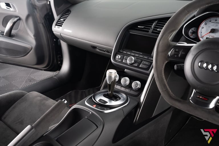 2011 (61) Audi R8 GT 5.2 V10 R-Tronic Auto Coupe 560PS | Phantom Black Metallic