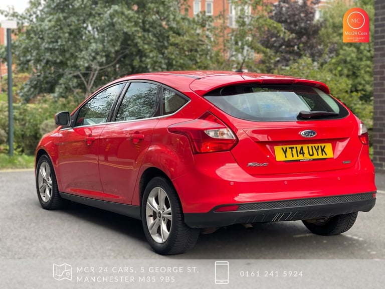 2014 Ford Focus 1.0 125 EcoBoost Zetec 5dr HATCHBACK Petrol Manual