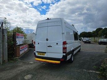  2016 ON 66 PLATE MERCEDES BENZ SPRINTER 516CDI 2200CC TRW LWB DIESEL VAN ULEZ