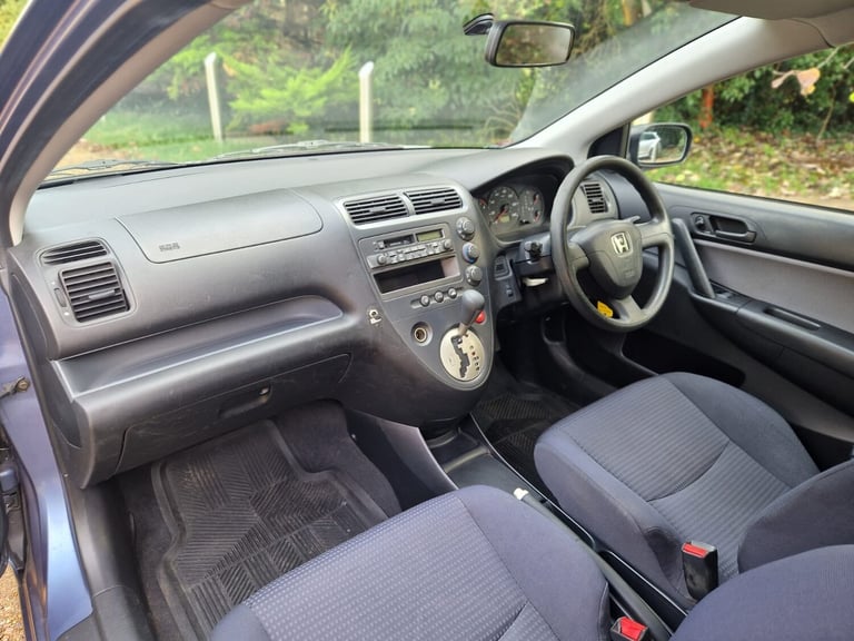 2002 Honda Civic 1.6 i-VTEC S 3dr Automatic **ULEZ FREE** HATCHBACK Petrol Automatic
