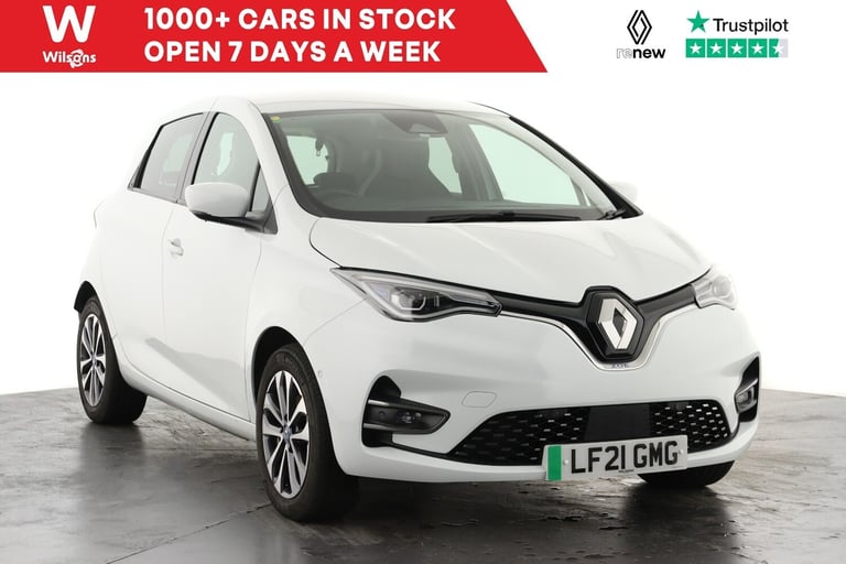 2021 Renault Zoe 100kW i GT Line R135 50kWh Rapid Charge 5dr Auto Hatchback Electric Automatic