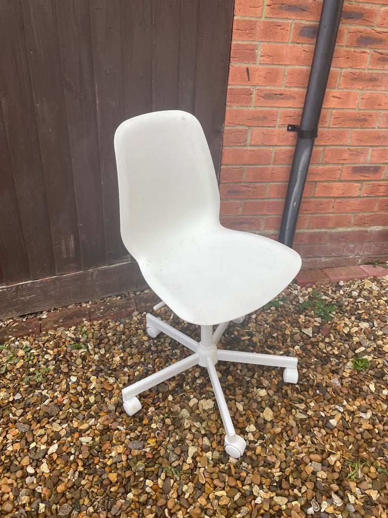 image for Brand New Ikea MALSKÄR White Chair