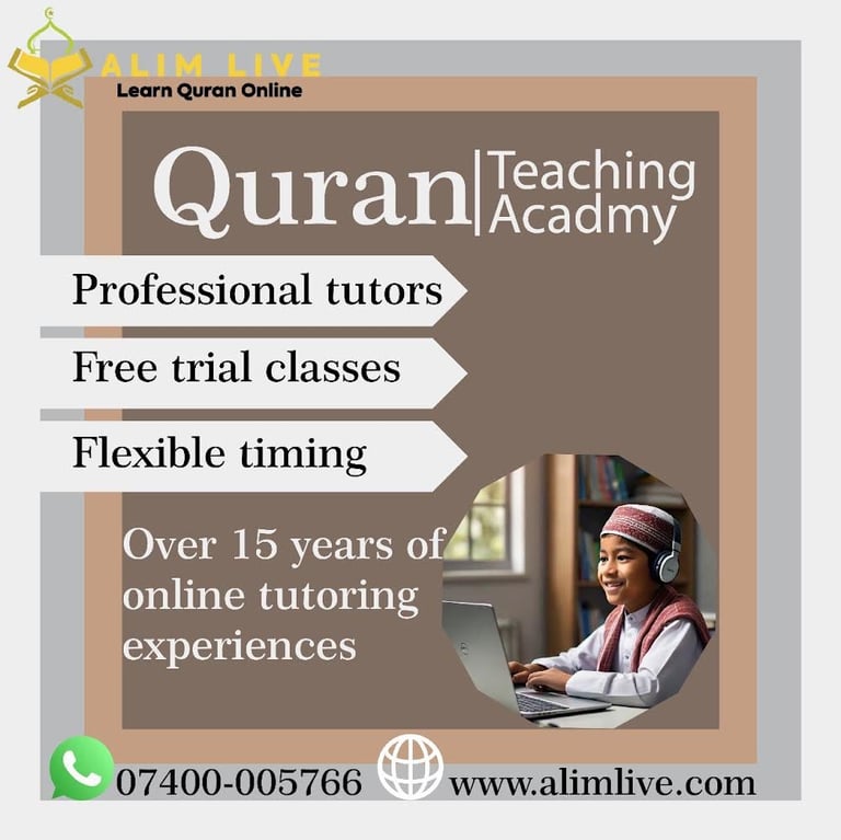 QURAN HOME SCHOOLING ♦️ MALE & FEMALE QURAN  TUTORS 🌟 QURAN LESSONS ✅ QURAN CLASSES