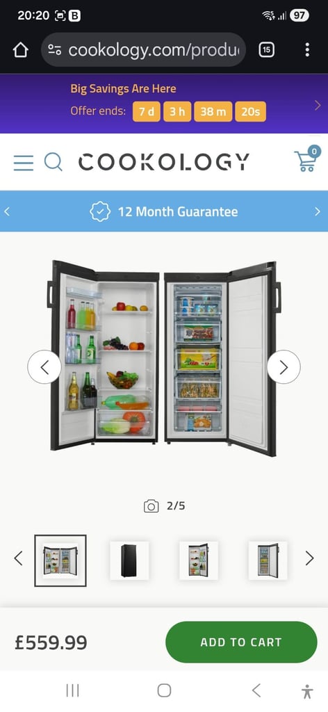 image for Brand new Fridge and Freezer 