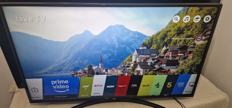 image for LG 49" 4k smart tv _ can deliver