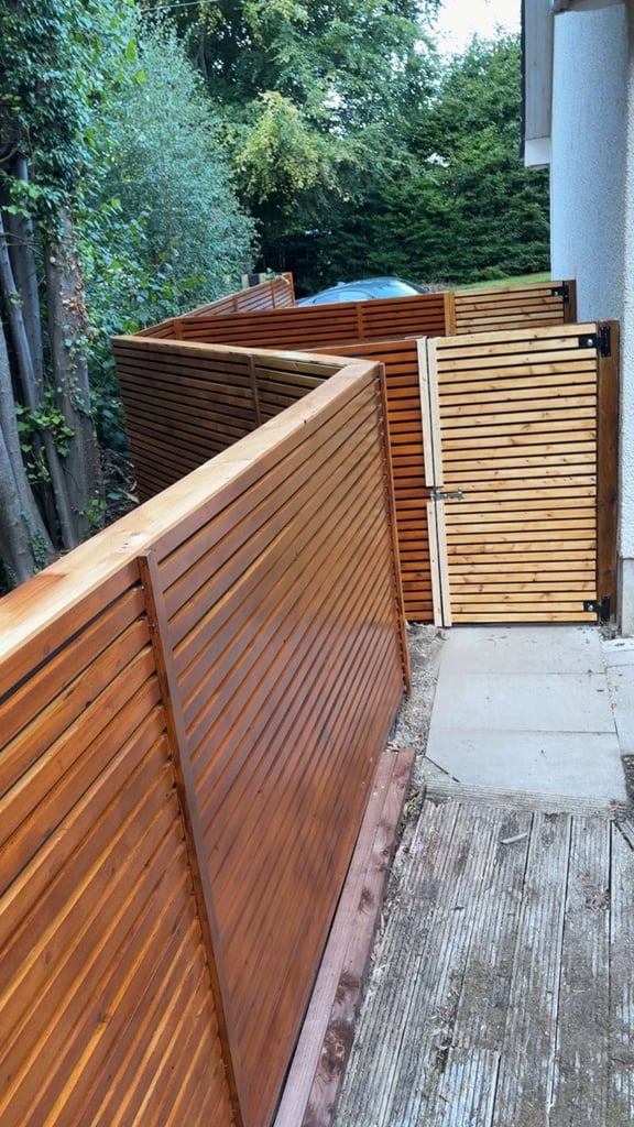 Fencing and decking