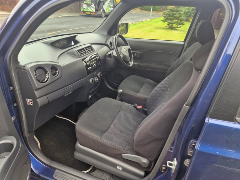 2008 58 DAIHATSU MATERIA 1.5 5dr. Long mot. Only 65k miles. 