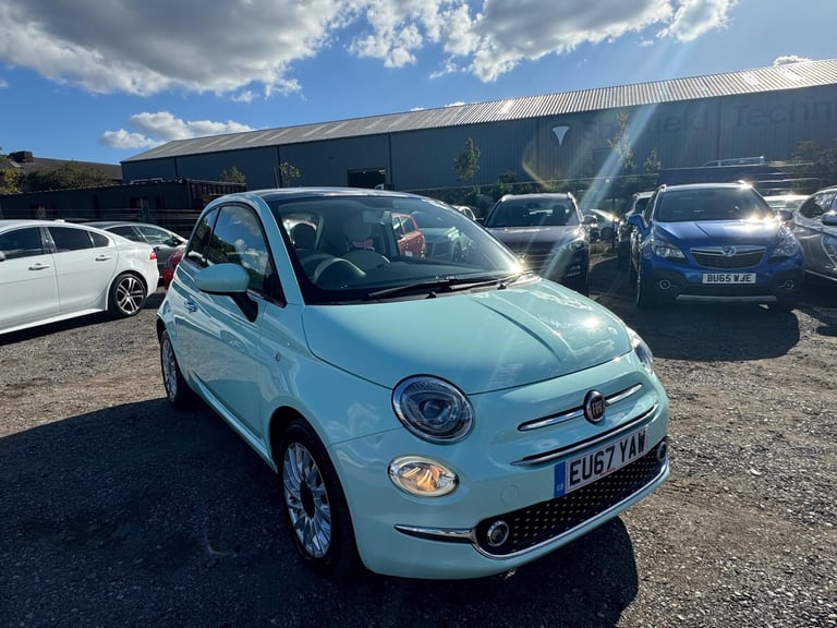 2017 Fiat 500 1.2 Lounge 3dr HATCHBACK PETROL Manual