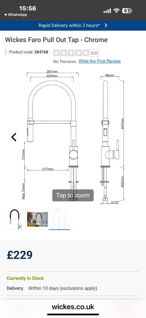 Kitchen taps 