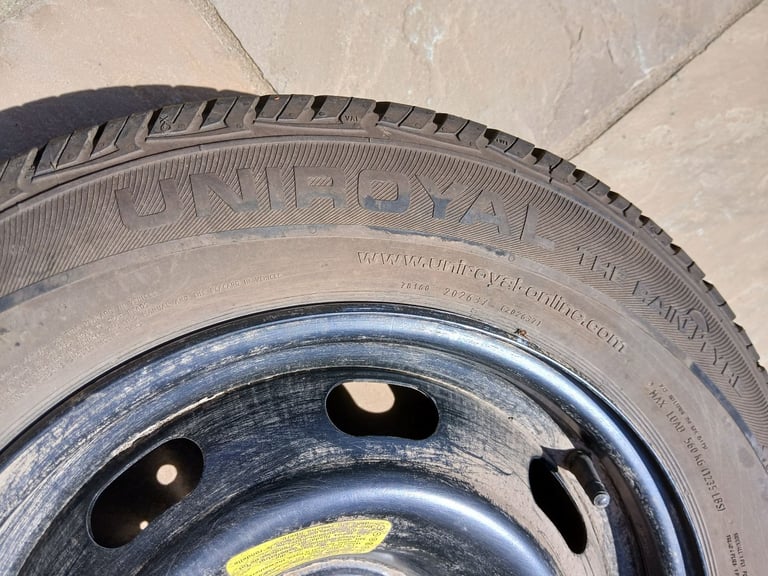Spare Wheel With tyre