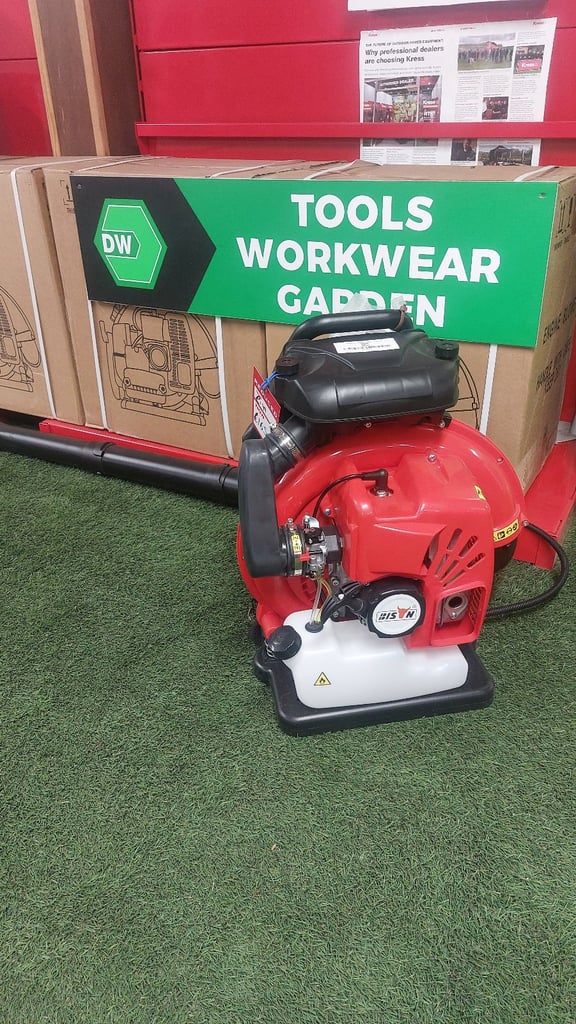 image for ***BISON Backpack Leafblower 63.3cc 2 Stroke***
