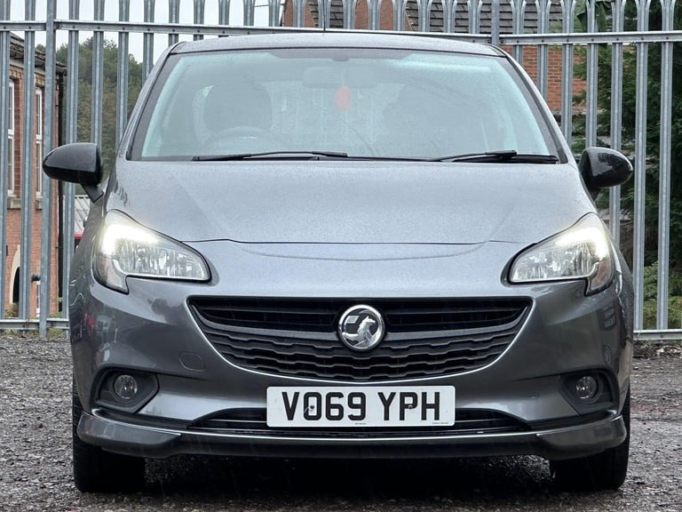 2019 Vauxhall Corsa 1.4i SRi VX Line Nav Black Euro 6 (s/s) 5dr HATCHBACK Petrol Manual
