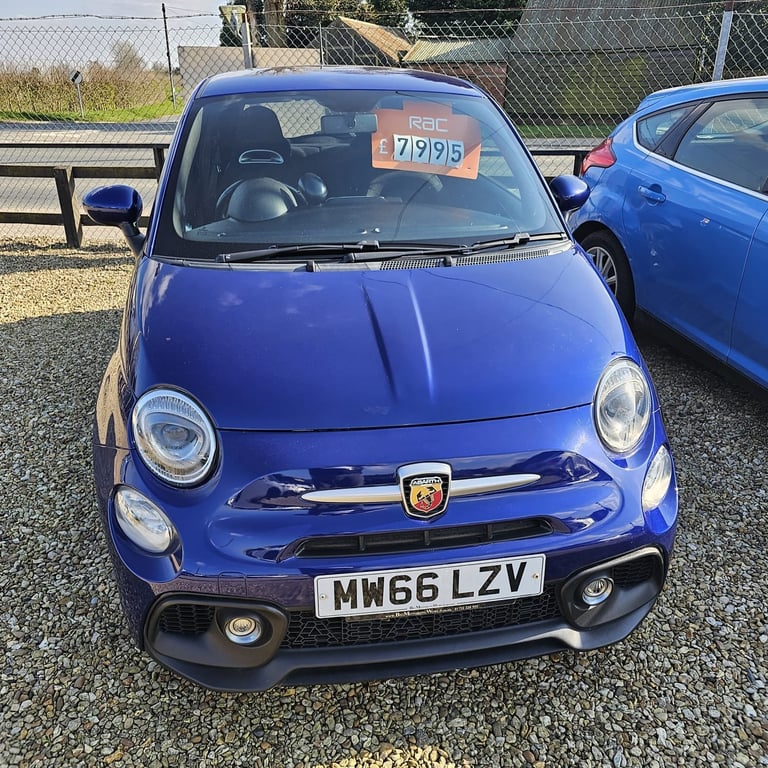 ABARTH 595 1.4 Abarth 595 1.4 Tjet 145hp Blue Manual Petrol 2016