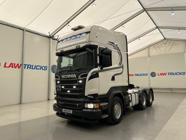 Scania R580 V8 Topline 6x4 Double Drive Tractor Unit