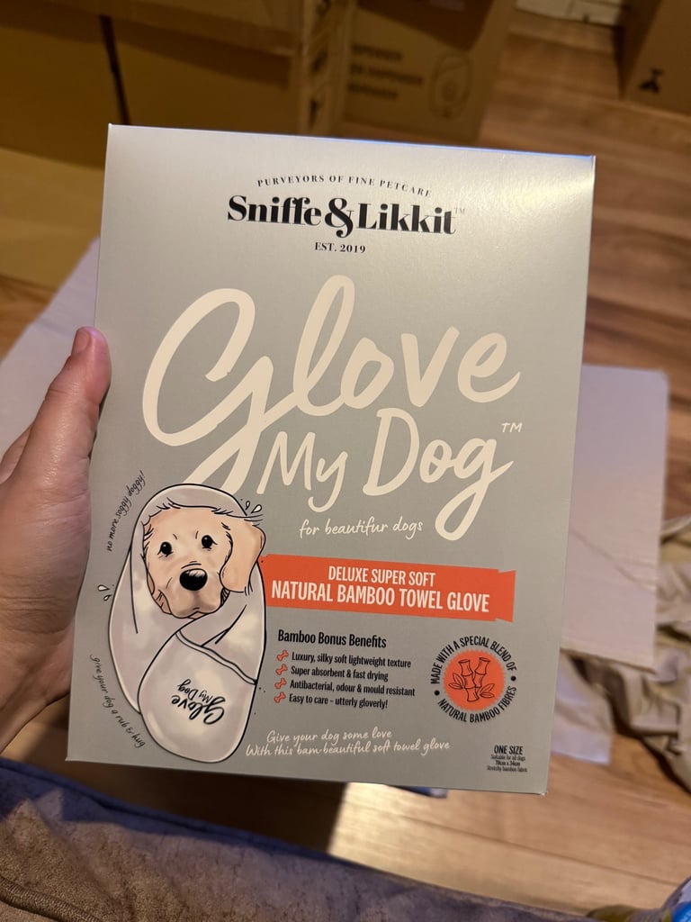 Glove My Dog Bamboo Towel 