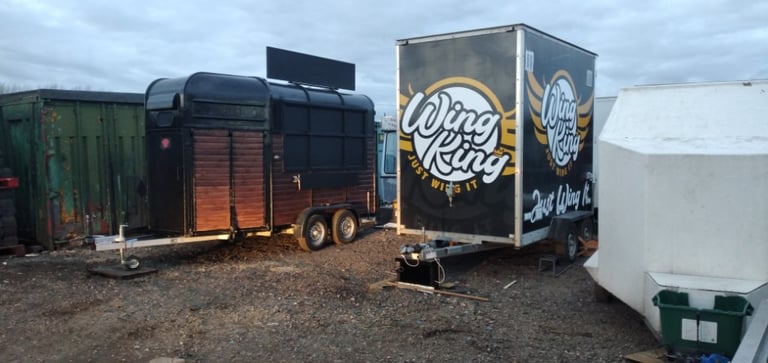 Catering trailer burger van horsebox mobile kitchen equipment 
