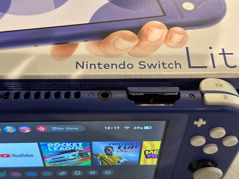 Nintendo Switch Lite- Blue Handheld