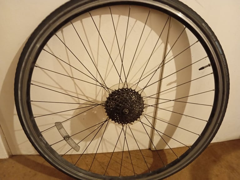 image for Hybrid bike full rear wheel 28 inch 