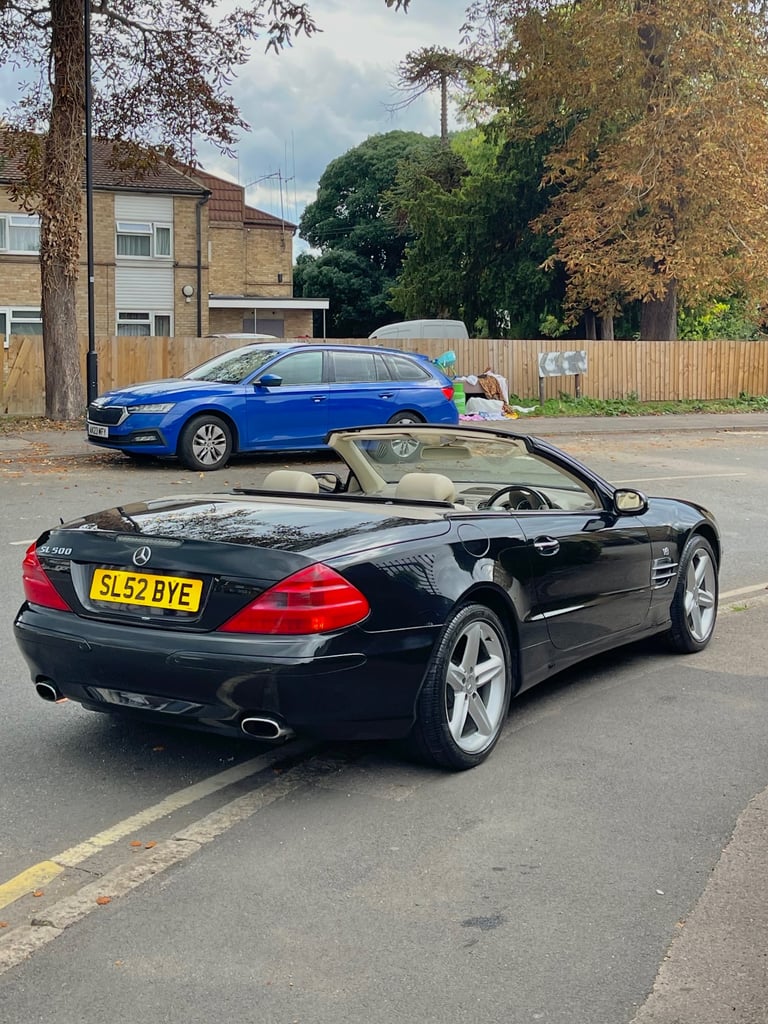 2003 Mercedes Benz SL500 V8 Convertible Hard Top,HPi Clear,45k Miles only 