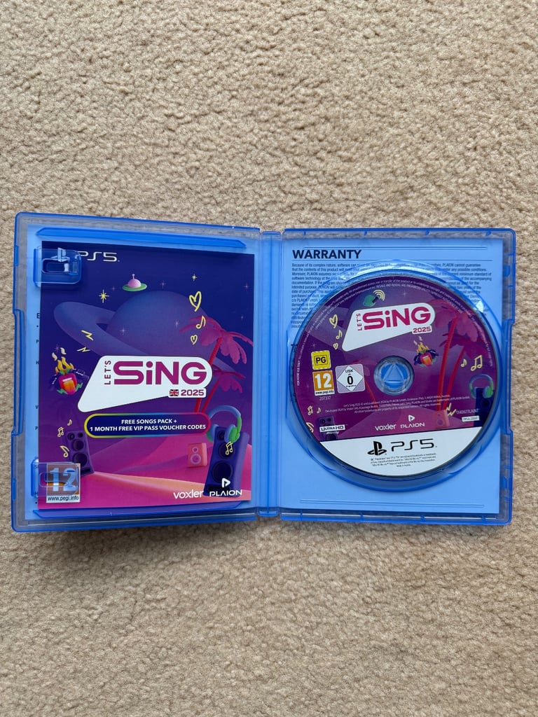 Let’s Sing 2025 UK + 1 month VIP code