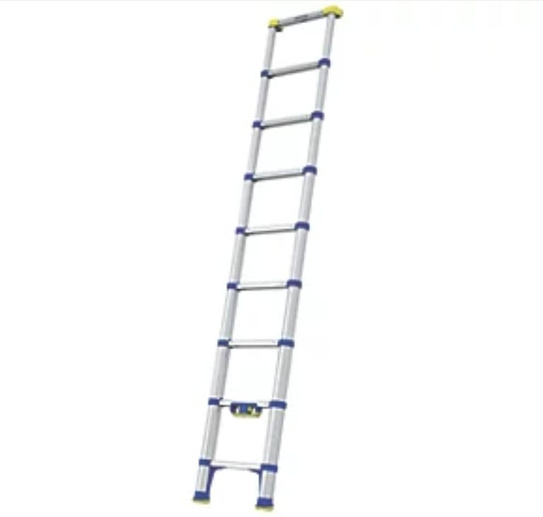 Werner 2.6m Soft Close Telescopic Ladder