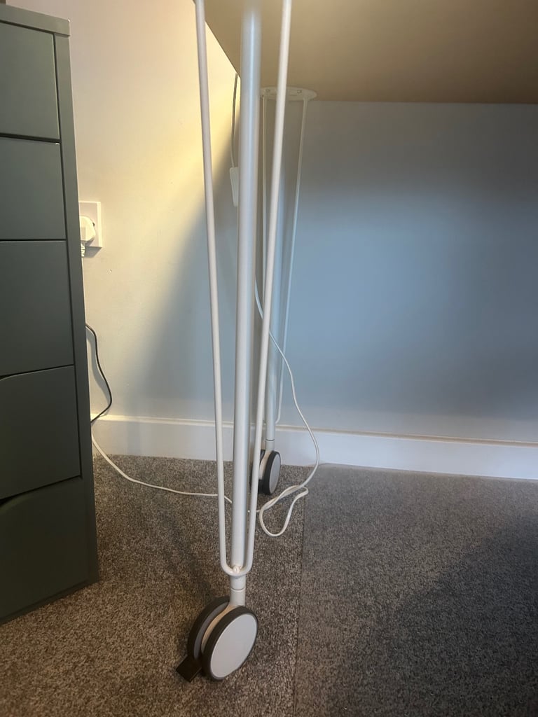 Desk ikea set with chair and protection Matt 