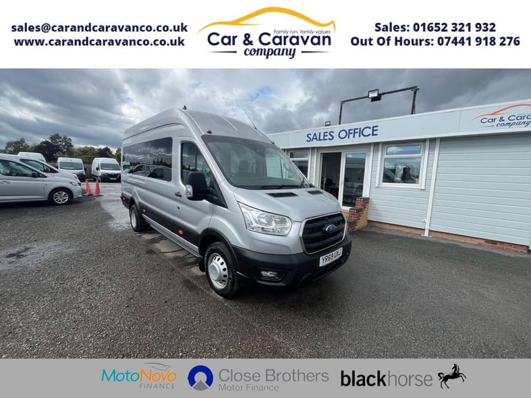2019 69 FORD TRANSIT 2.0 460 ECOBLUE TREND MINIBUS DOUBLE CAB 5DR DIESEL MANUAL 