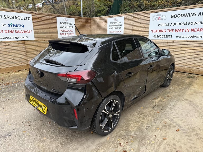 2023 73 VAUXHALL CORSA GS 1.2T ACCIDENT DAMAGED REPAIRBALE SALVAGE 