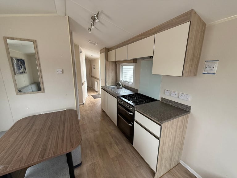 3 Bed 10ft Wide Static Caravan - DG, CH - Offsite Sale for Own Land, Self Build