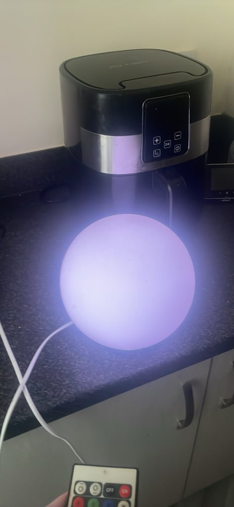 Multicoloured moon light 