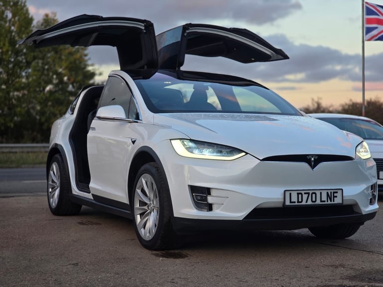 2020 Tesla Model X Electric 100 kWh 7 Seats PCO Eligible Long Range 4dr 2 Keys ULEZ Free Saloon E...
