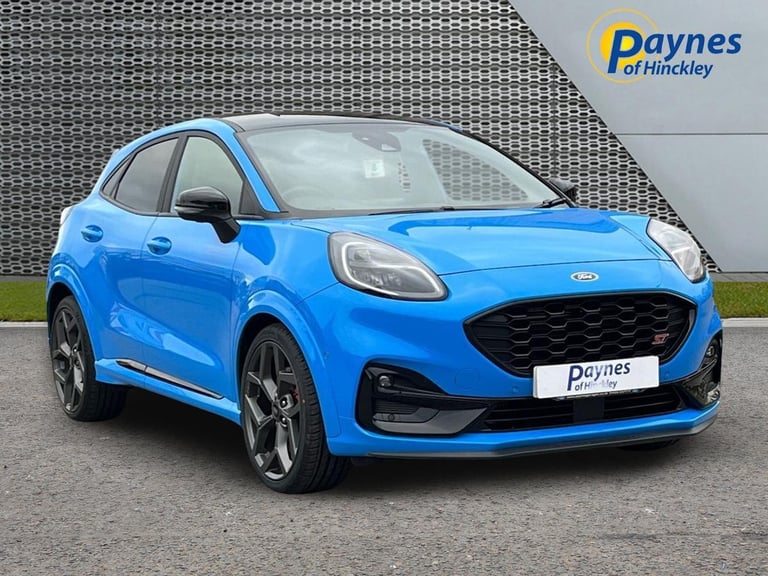 image for Ford Puma ST 5 Dr 1.0L 170PS EcoBoost MHEV DCT E6 Azura Blue DRIVER ASSIST