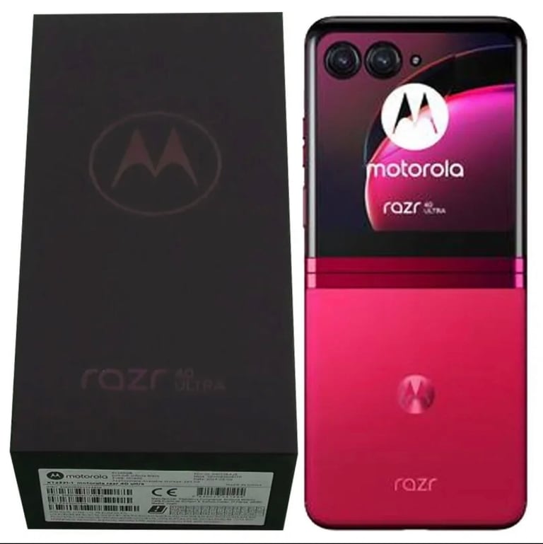 Motorola Razr 40 Ultra 5G 256GB + 8GB RAM RED Android Flip Phone DualSim