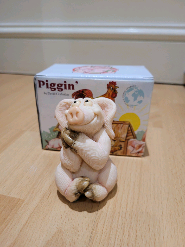 x3 Piggin Collection - Collectable Ornaments