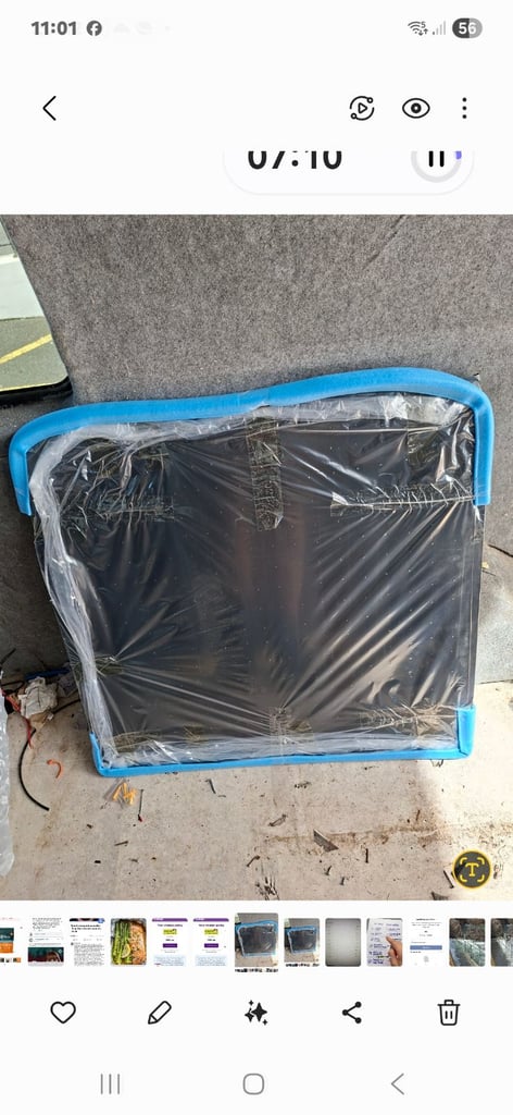 Barn door glass mk8 transit